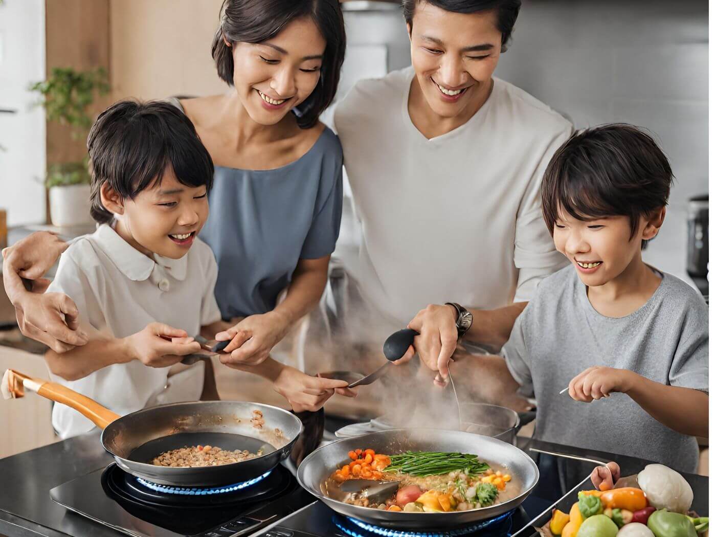 24 Inch Built-in & Countertop Electric Stove Top, 110V-120V Double Burner Ceramic Cooktop