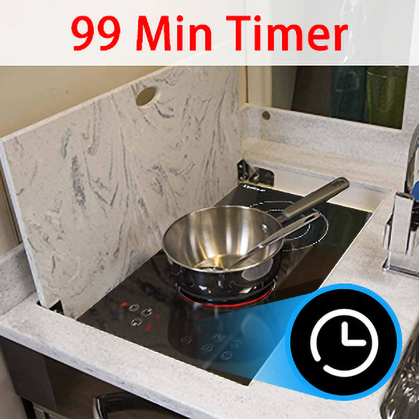 1-99 Mins Timer for Turn off