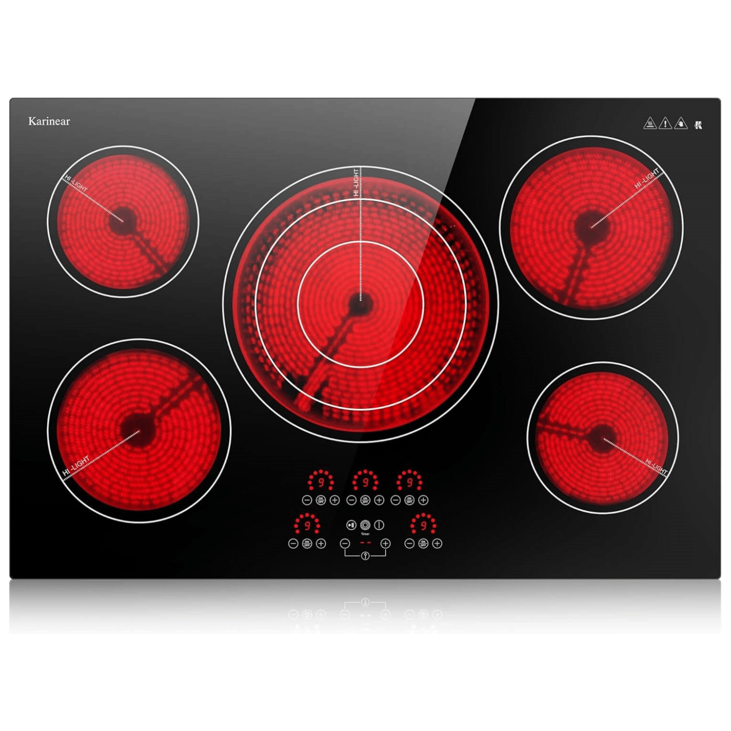 30 inch electric cooktop