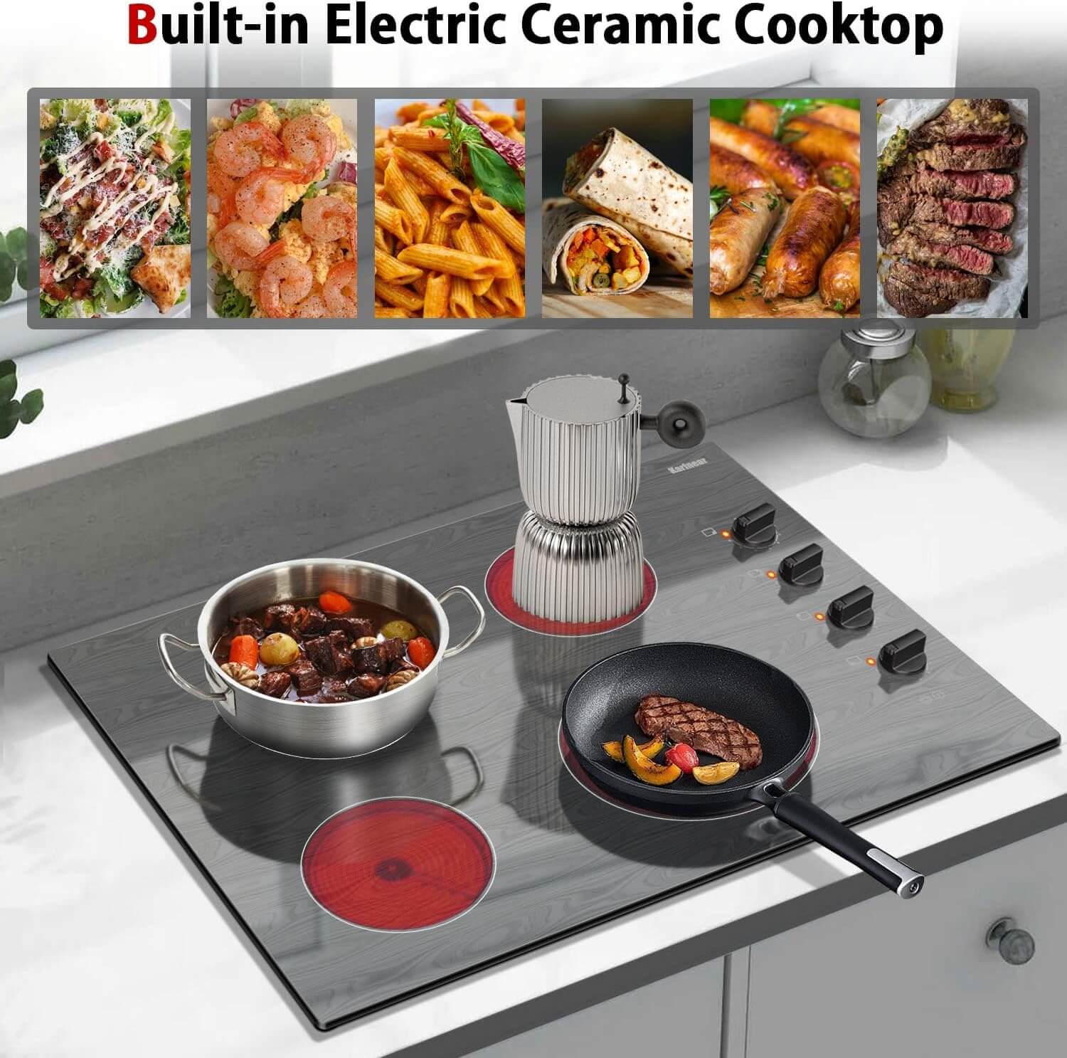 30 inch electric cooktop