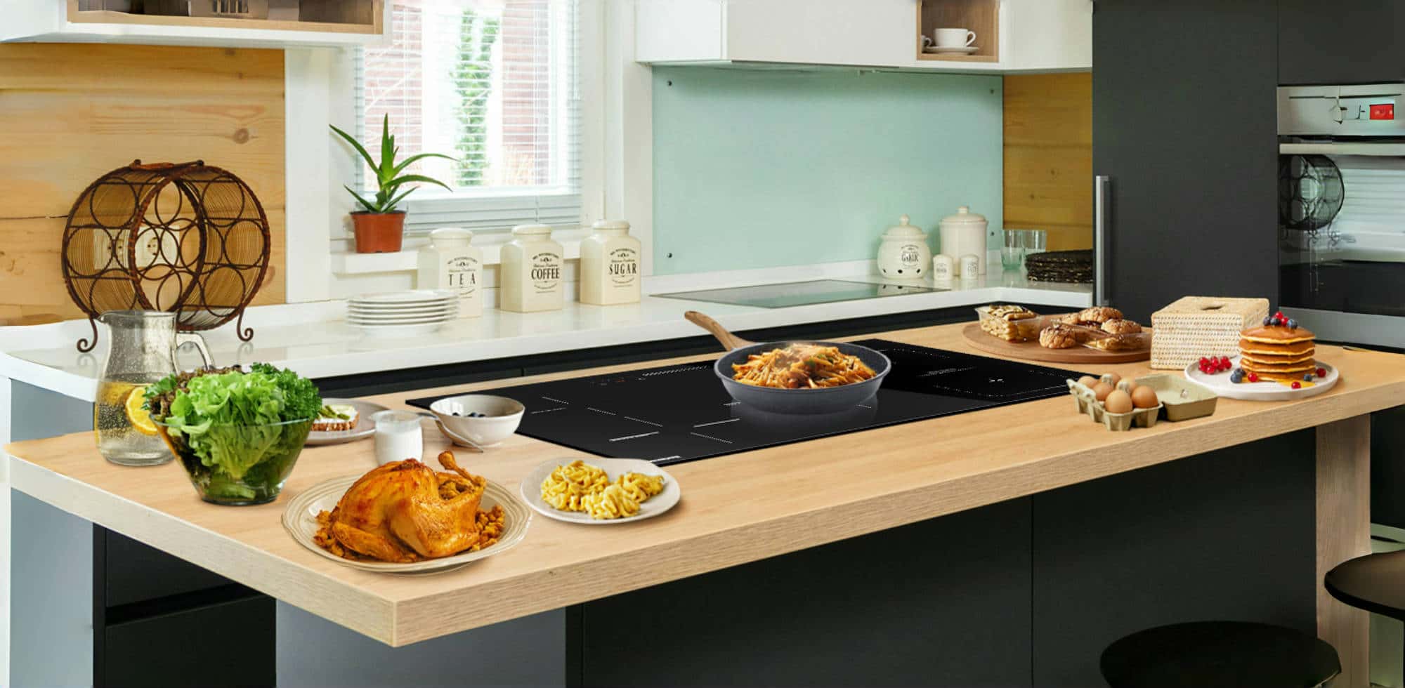 Karinear cooktop
