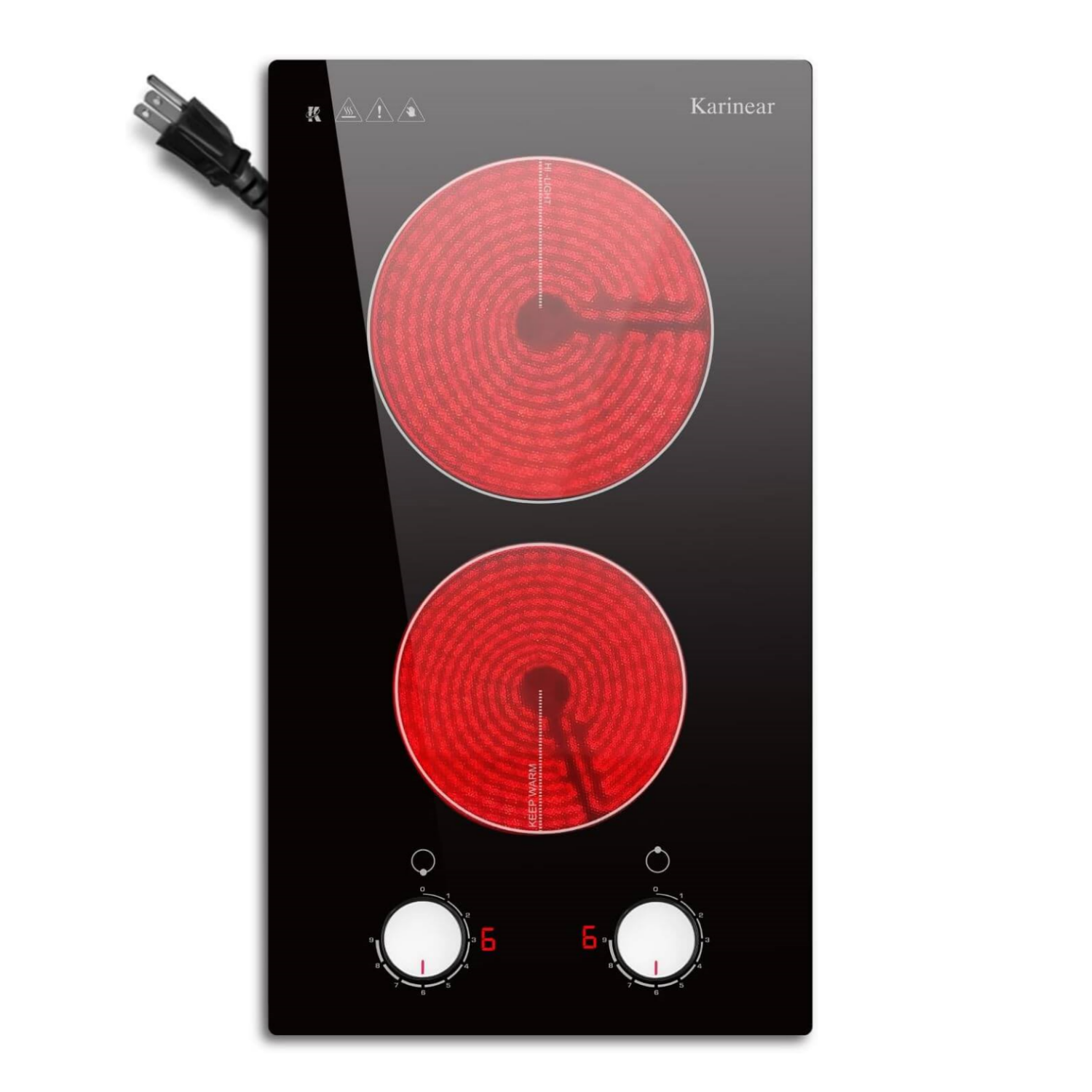 portable electric cooktop