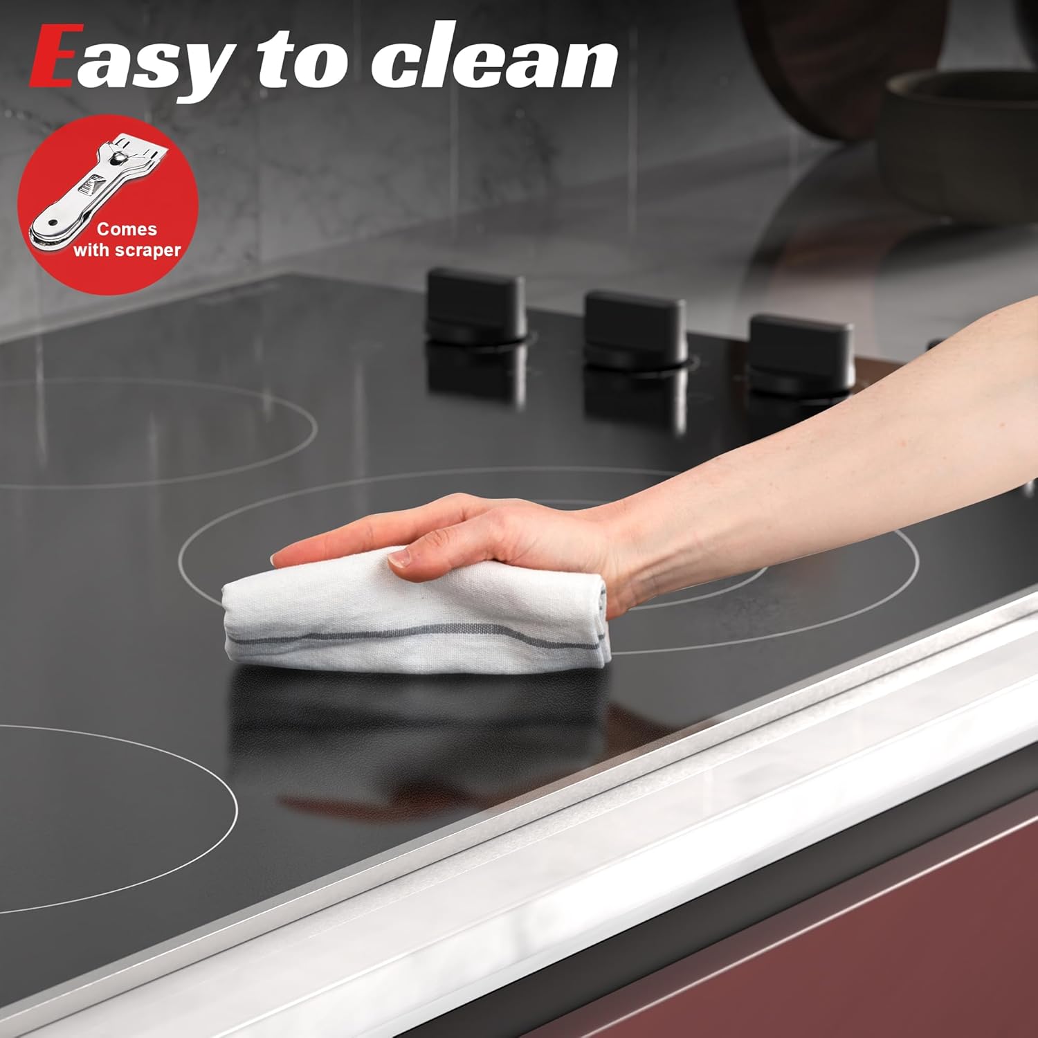 30 inch electric ocoktop