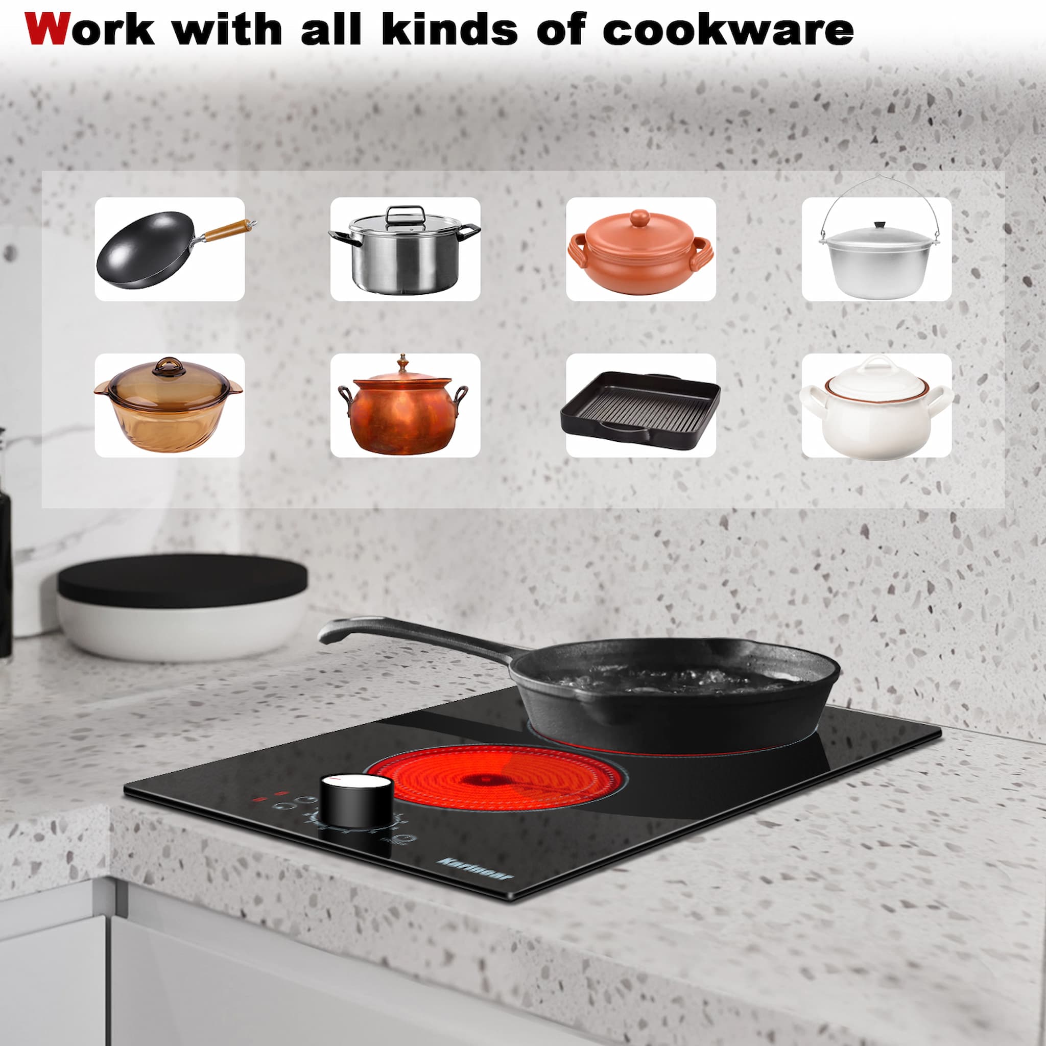 Compatible With All Types of Cookwares