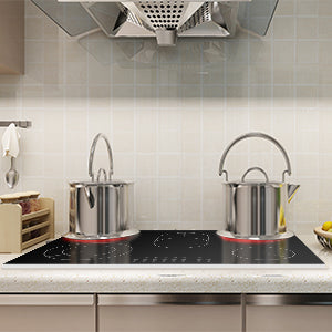 Built-in modern design 30 in electric cooktop