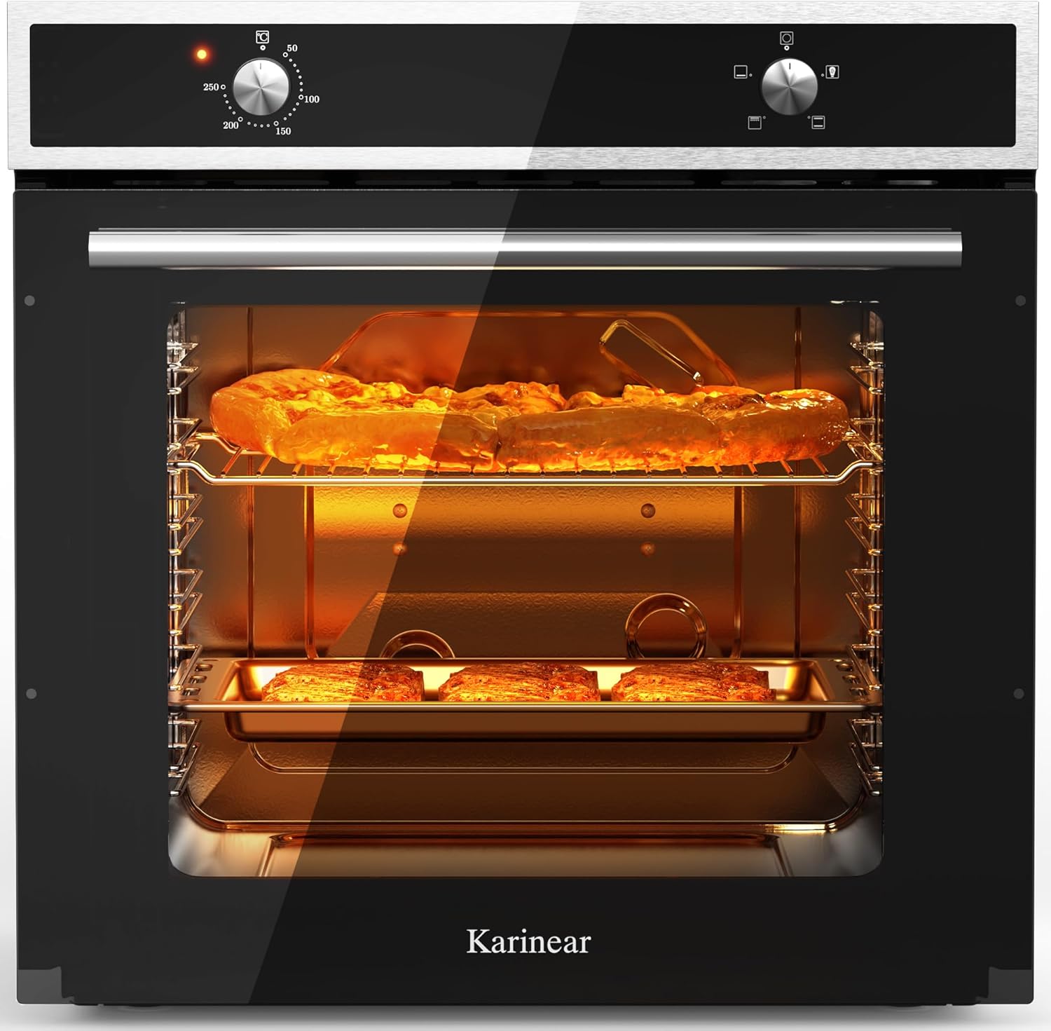 Karinear 65L Built in Electric Oven Wtih 5 Functions 2200W