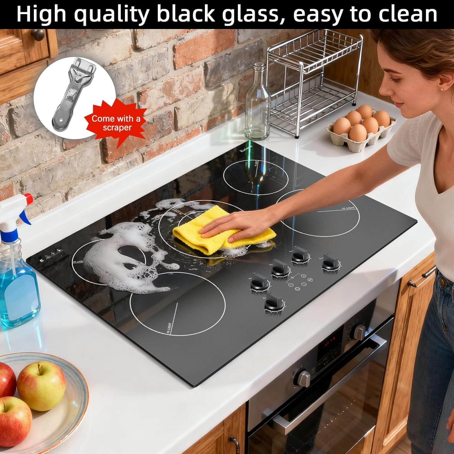 Electric Cooktop 30 Inch