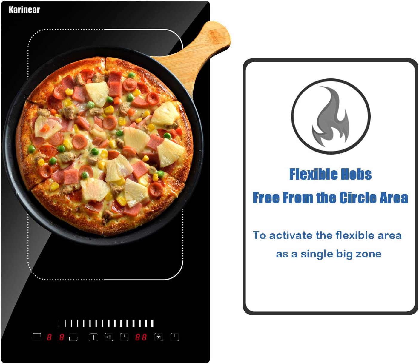 Say goodbye to the traditional gas stove cooking, without open fire and conductive heating, save costs and live a low-carbon life.