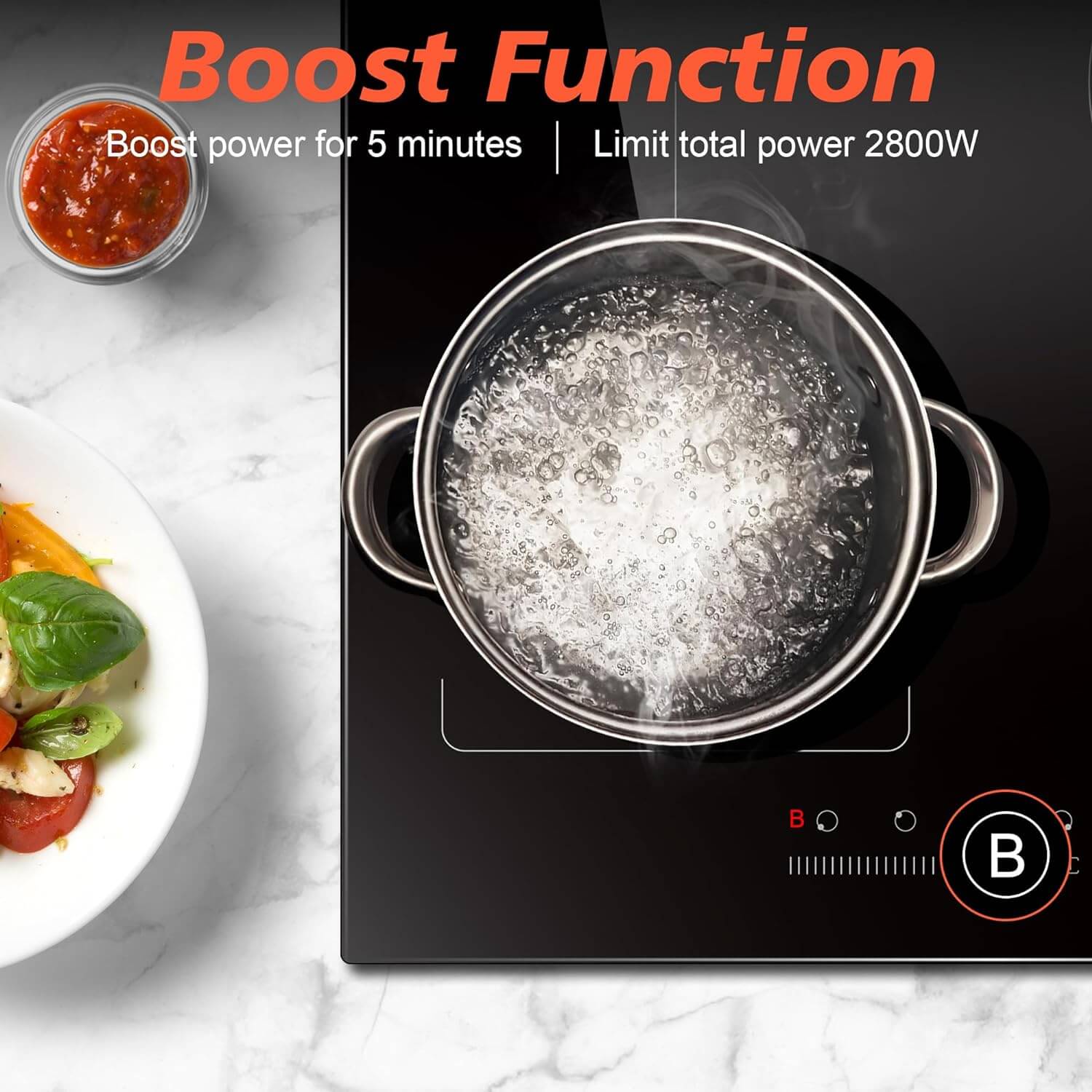 60cm Electric Hob