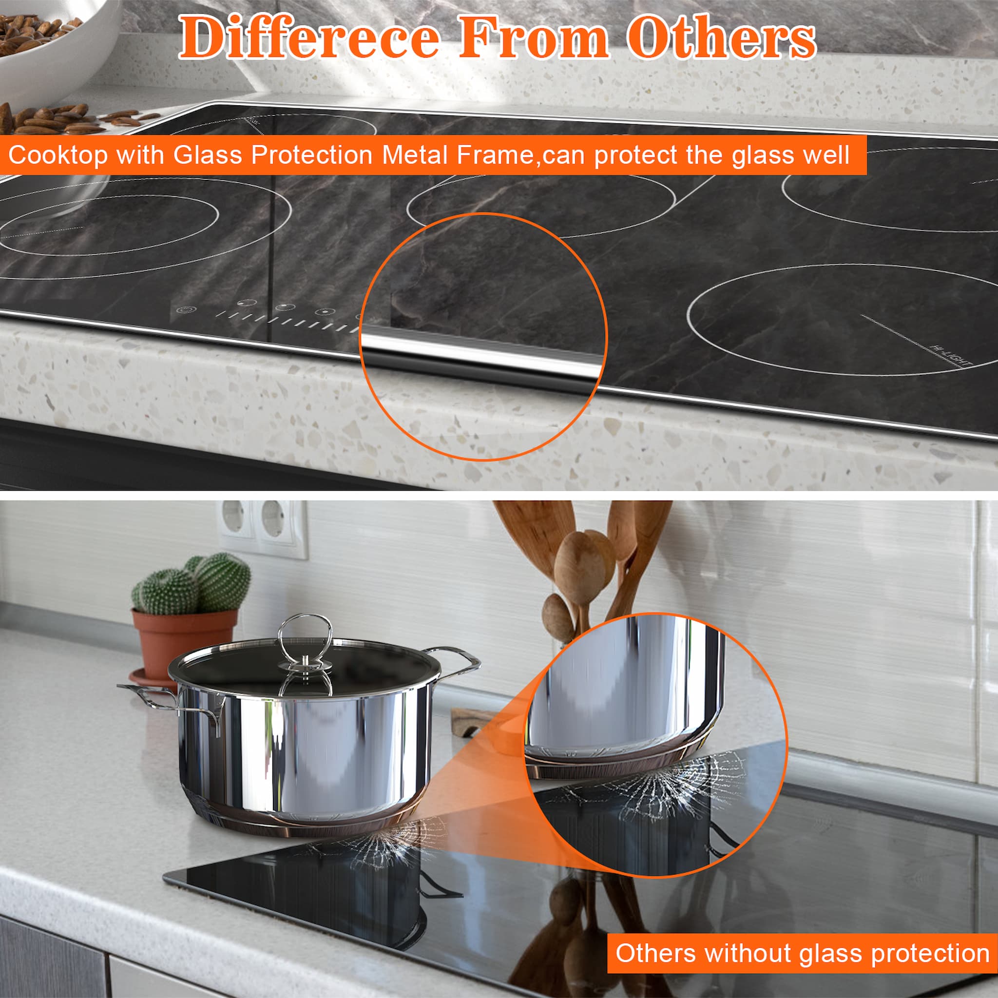 Karinear8400W30InchElectricCooktop