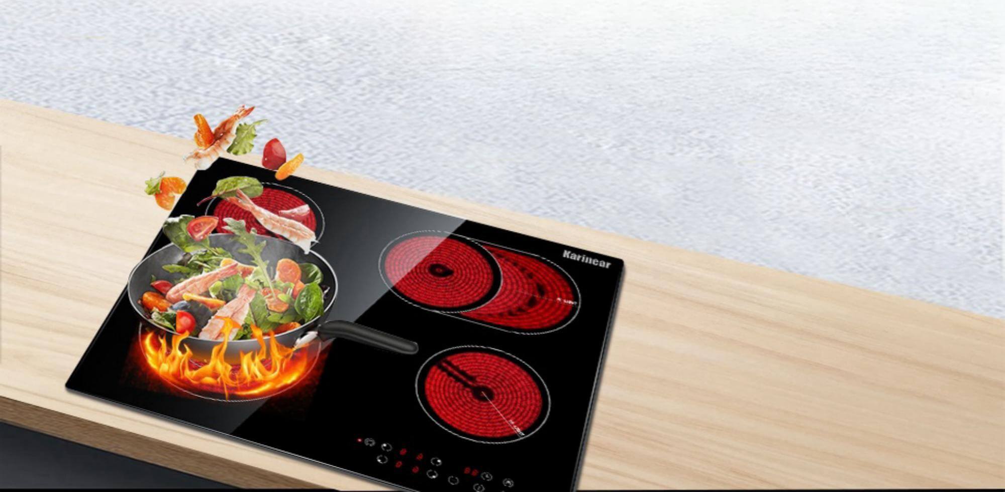 Karinear Electric Ceramic Cooktop