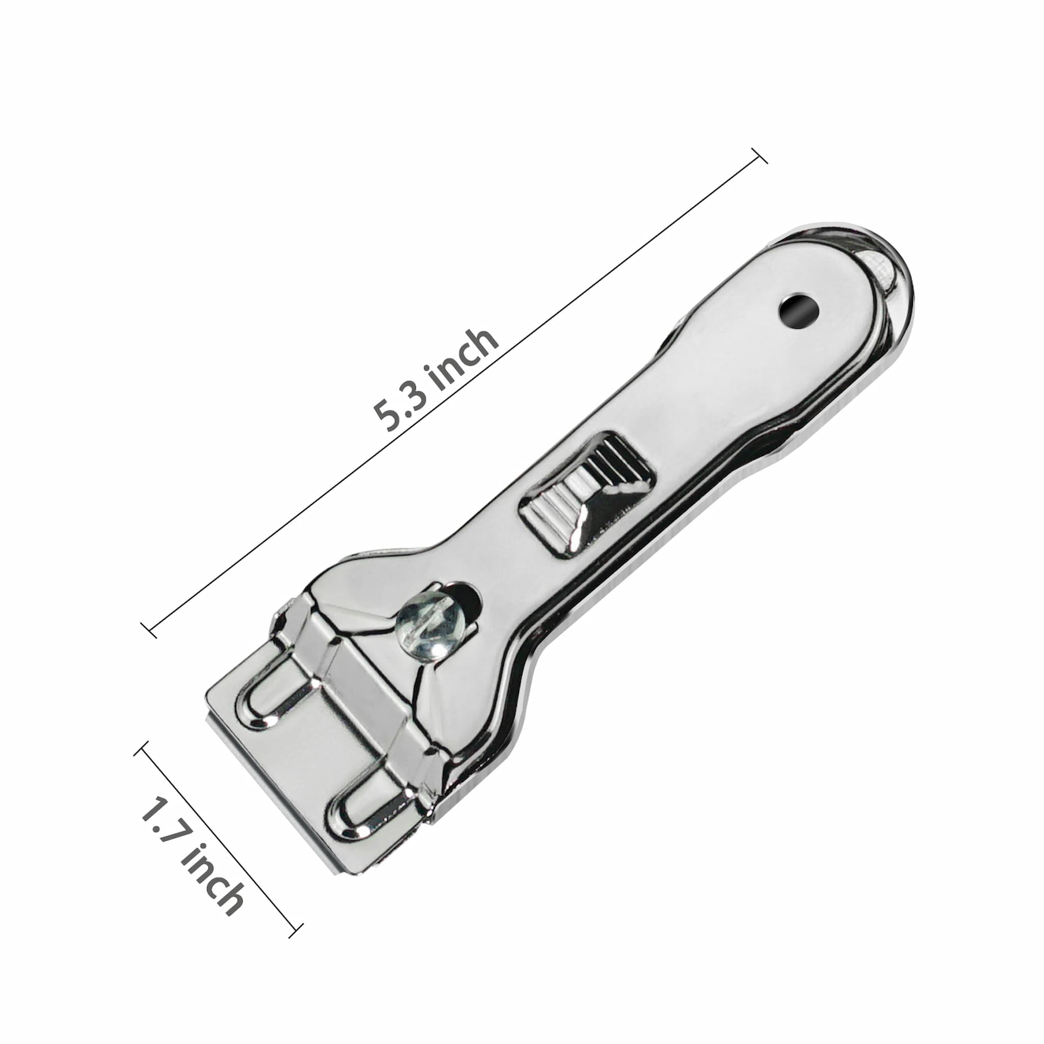 Metal Razor Blade Scraper Tool - Window Scraper/Glass Cooktop Scraper