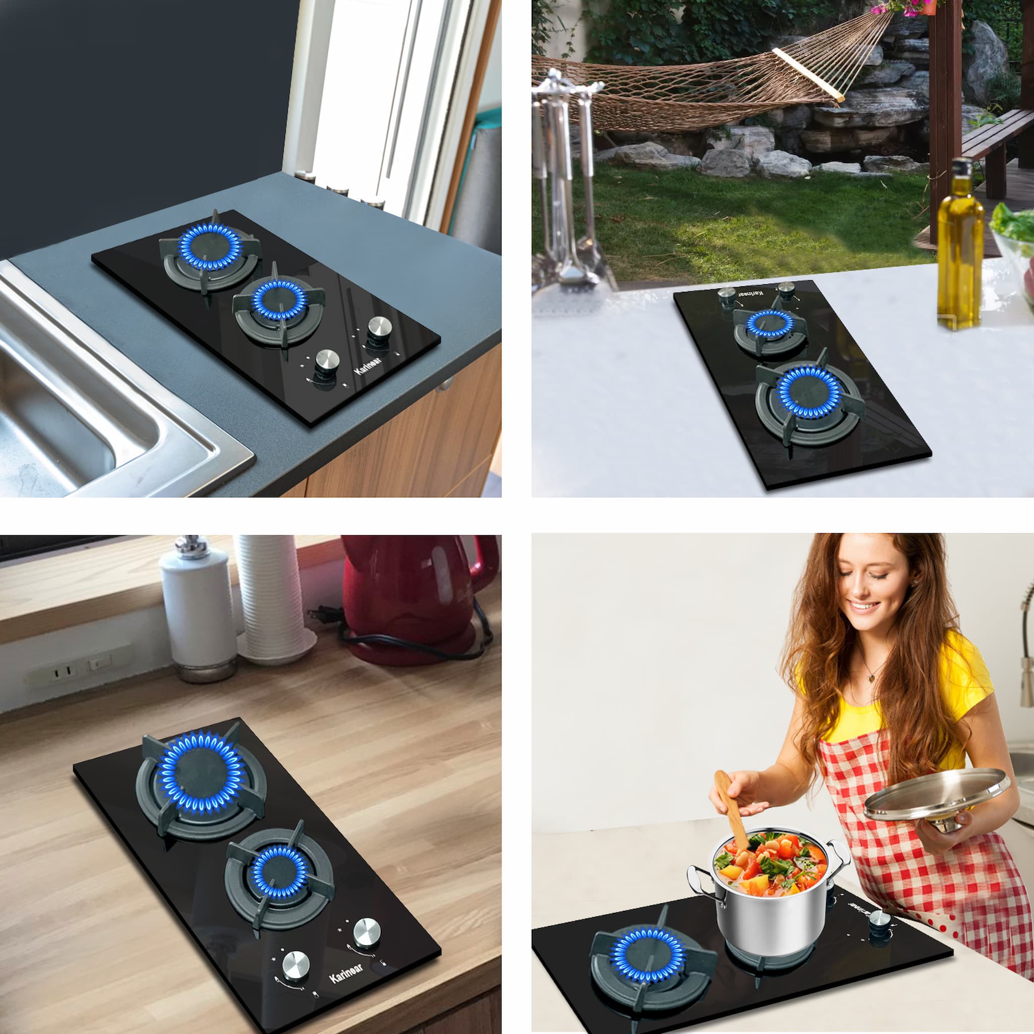 gas stove tops