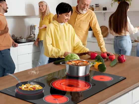 electric stove top