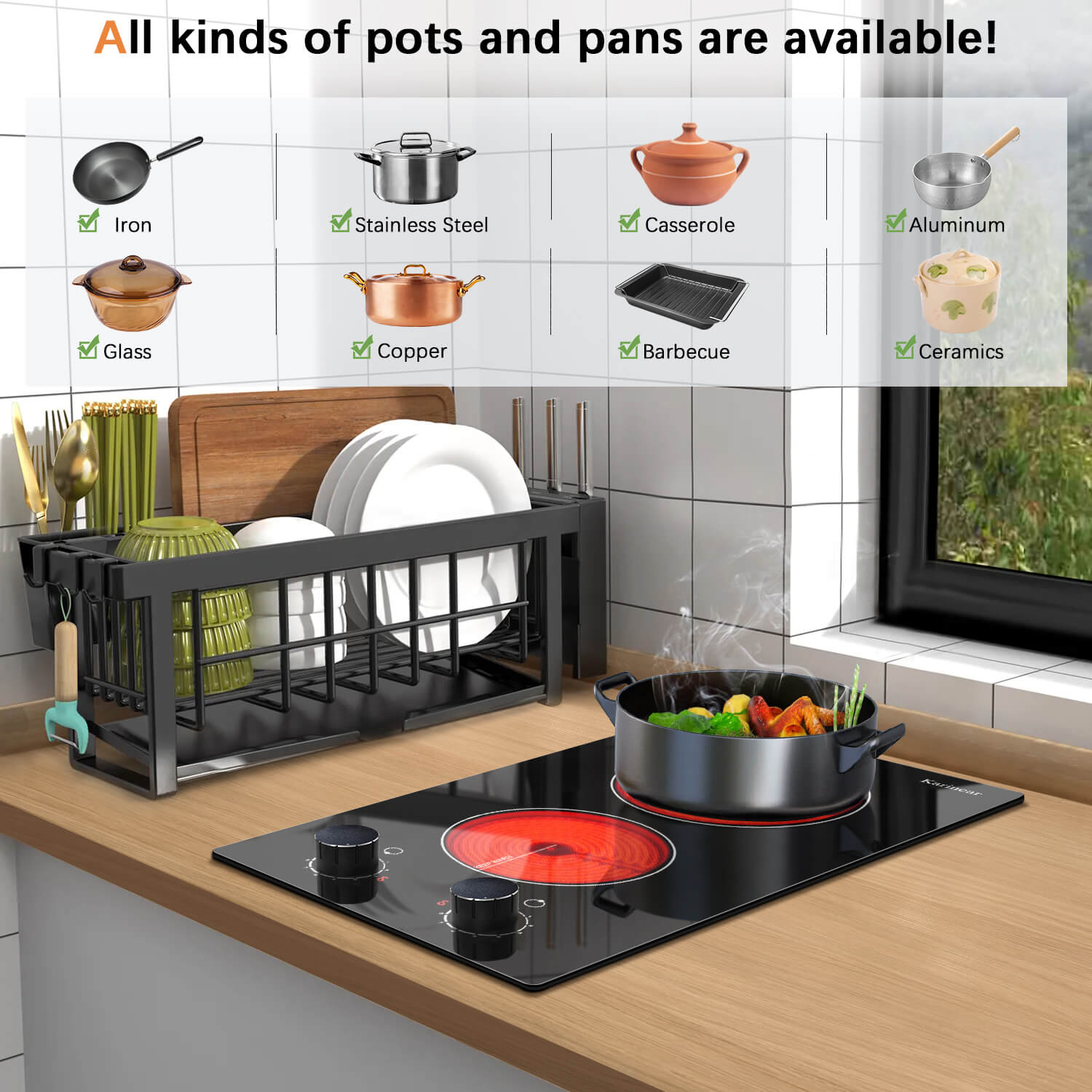 electric cooktop portable