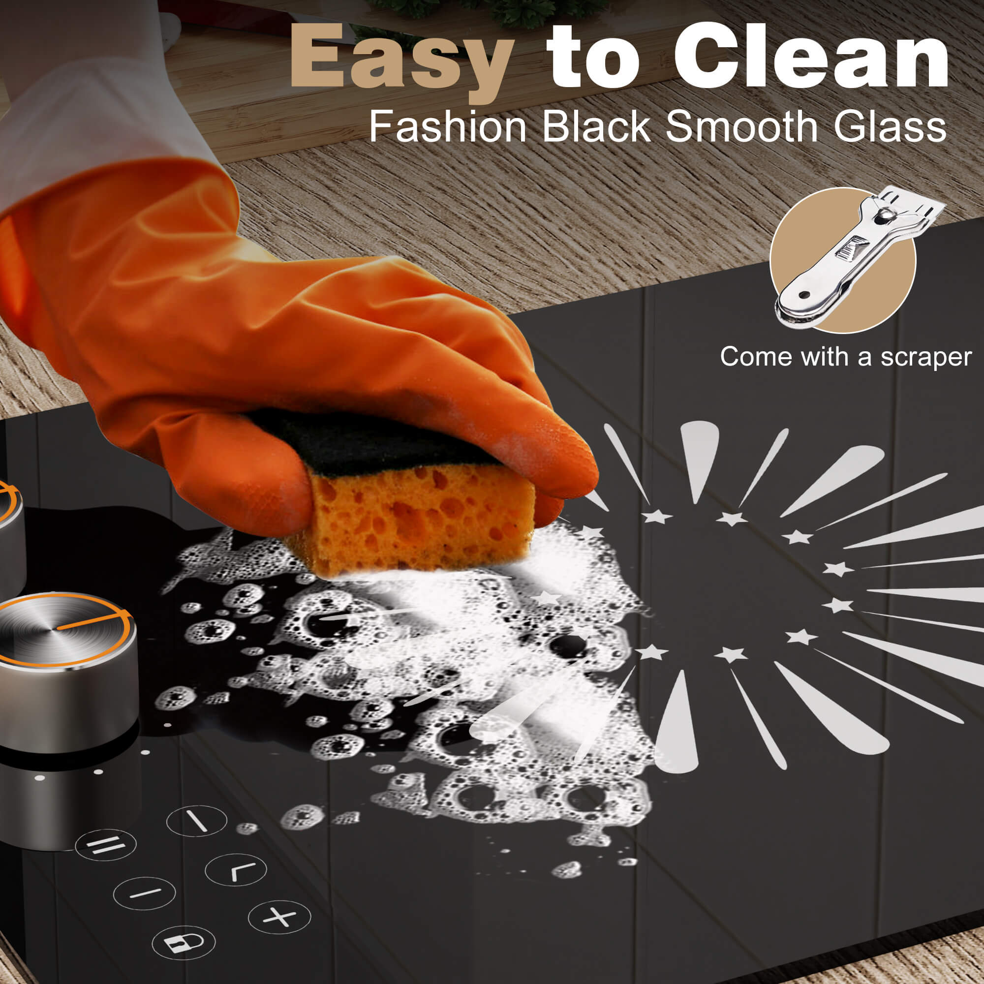countertop cooktop electric