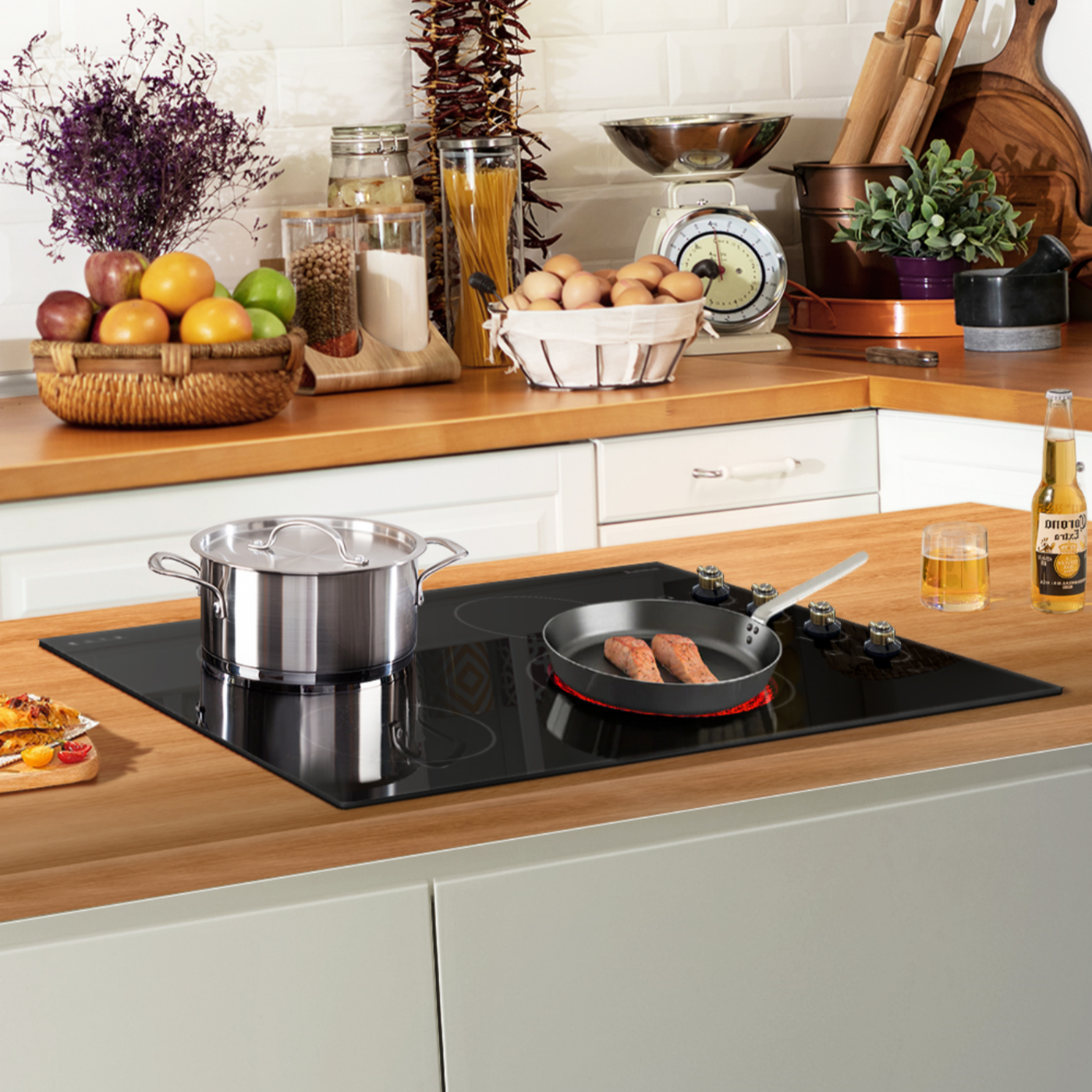 2 burner electric cooktop