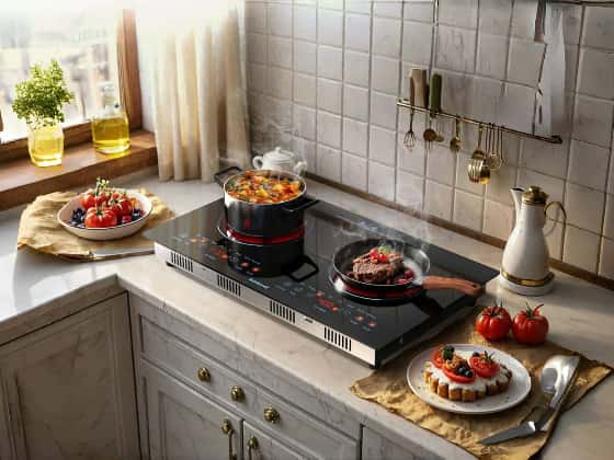 portable electric cooktop