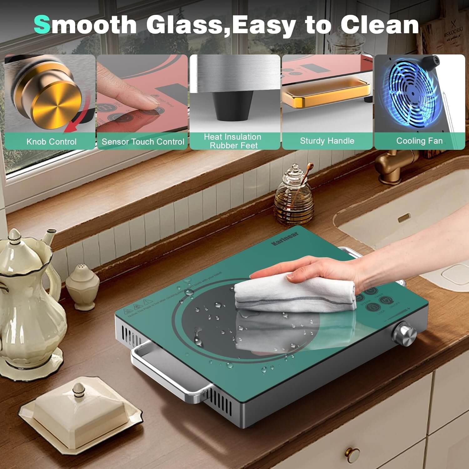 Portable electric stove