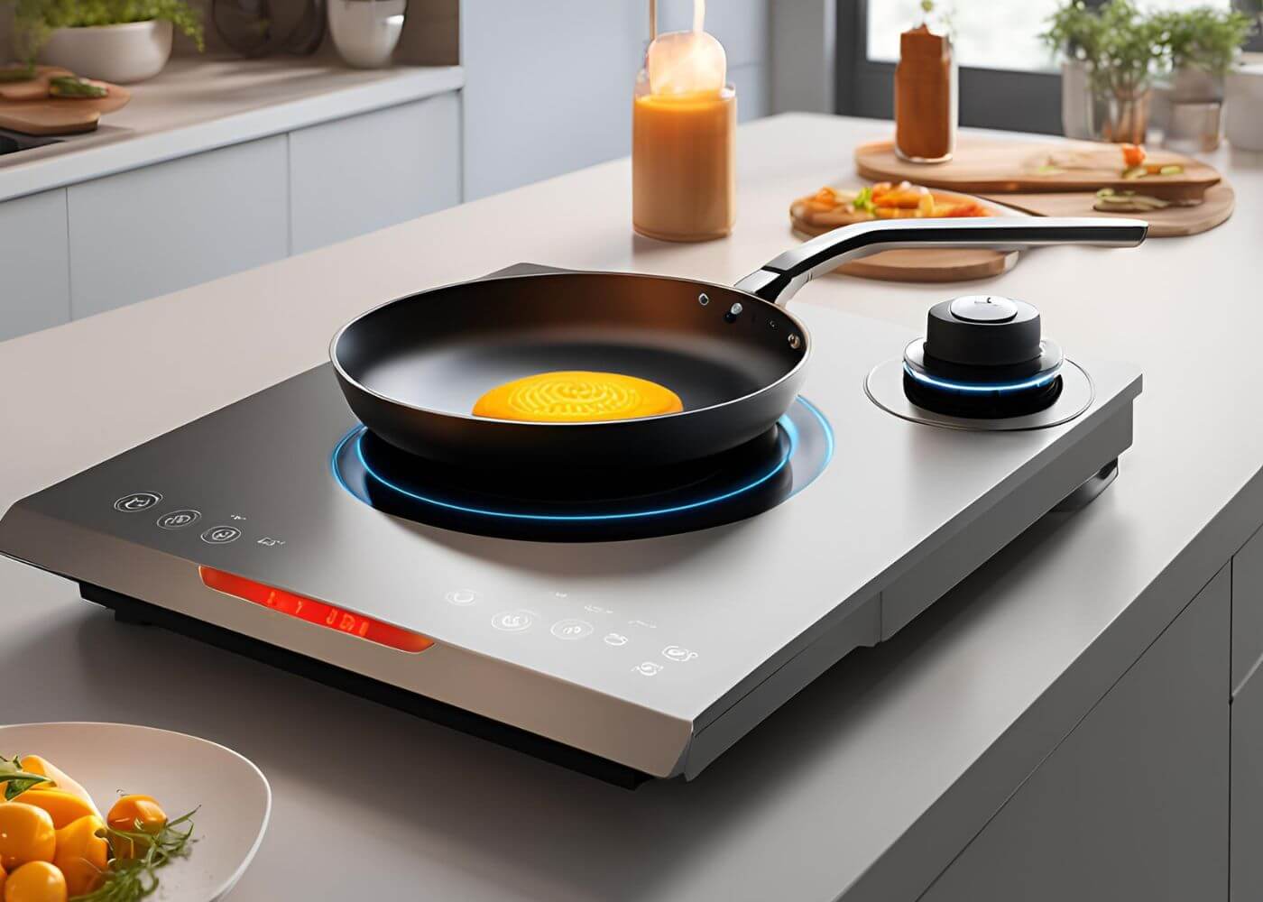 how does over temperature protection work on induction hot plate