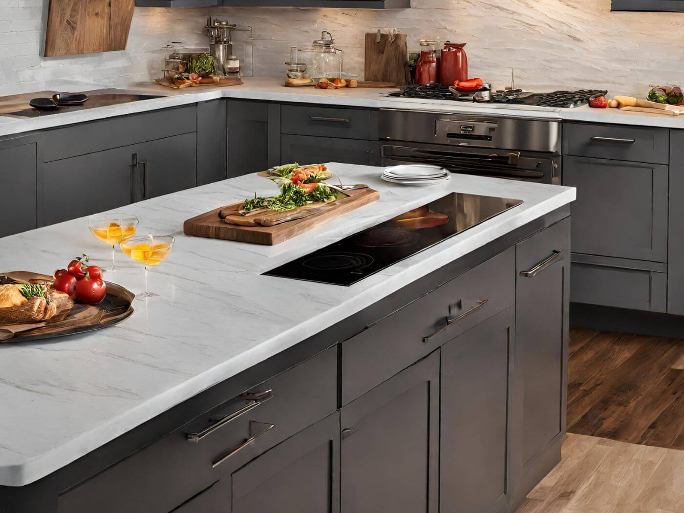 Modern Cooktop Set In The Ultimate Guide to Induction Cooktops Installation: Achieve a Seaml
