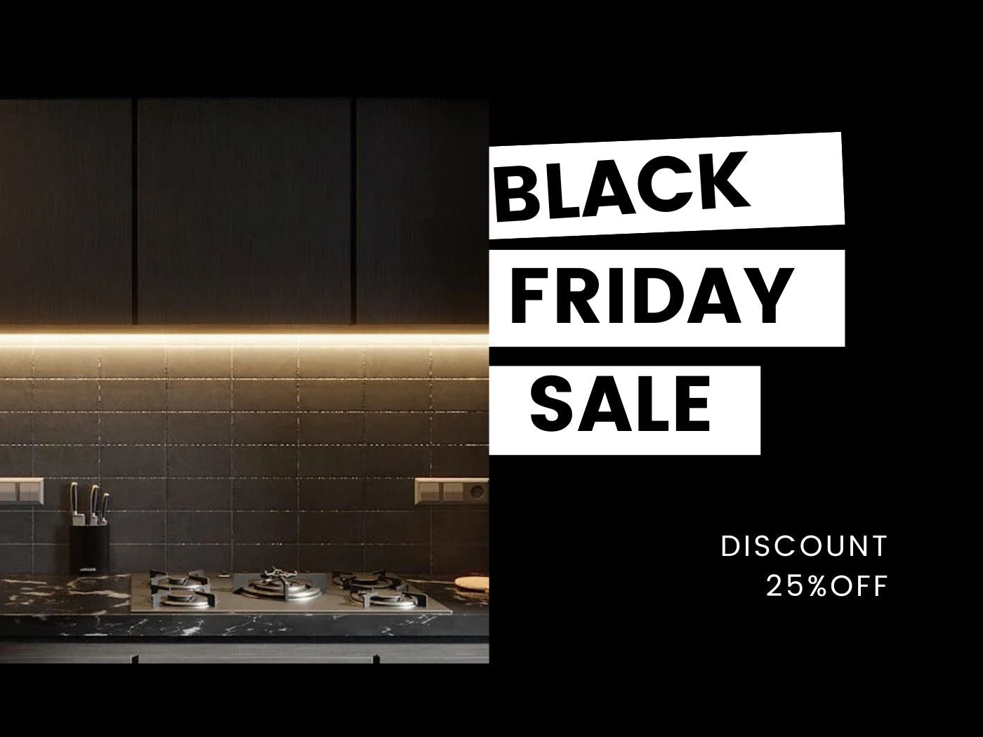 Black Firday Sale for electric cooktop