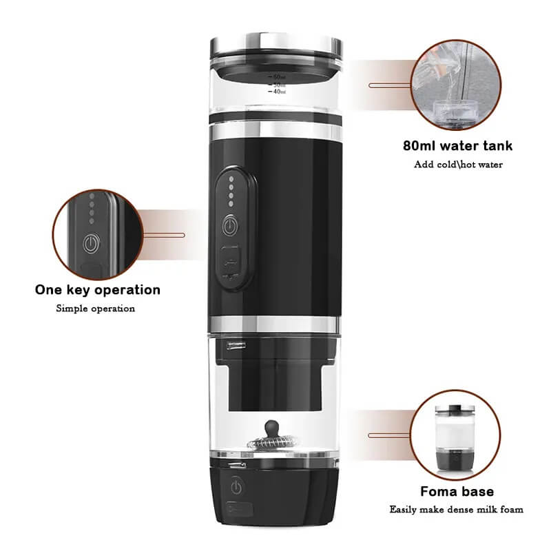 Karinear Portable Electric Espresso Machine With Milk frother