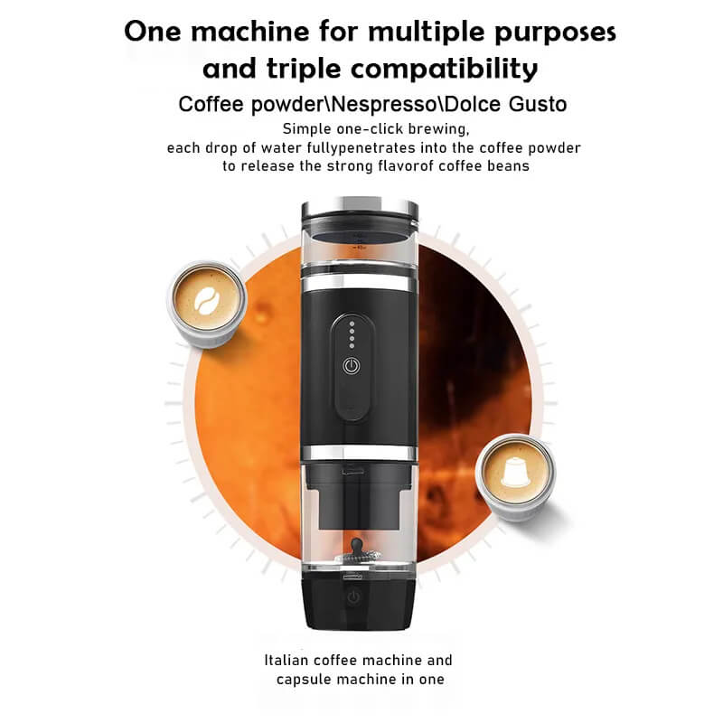 Karinear Portable Electric Espresso Machine With Milk frother