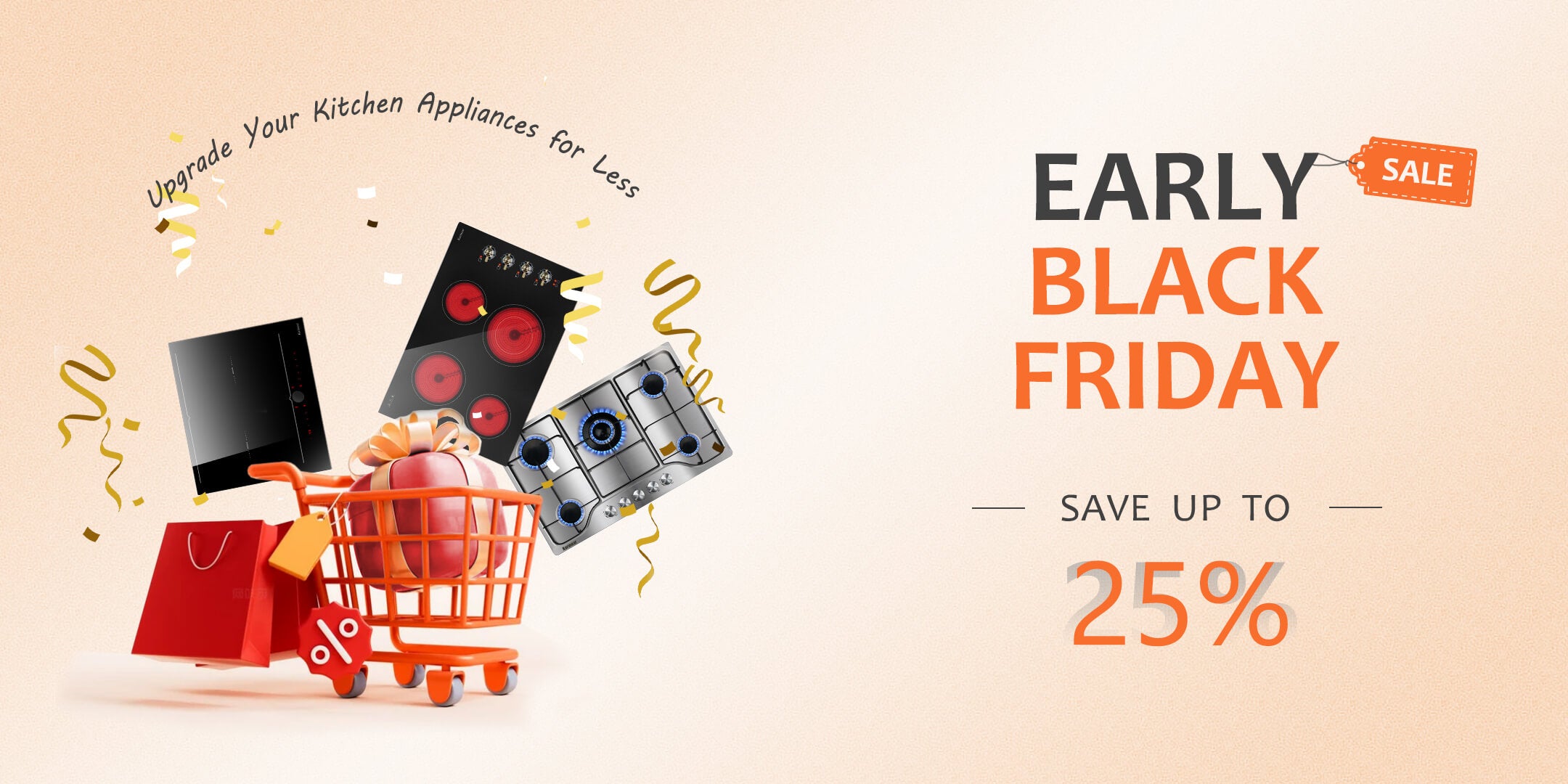 Karinear cooktop- Black Friday Sale