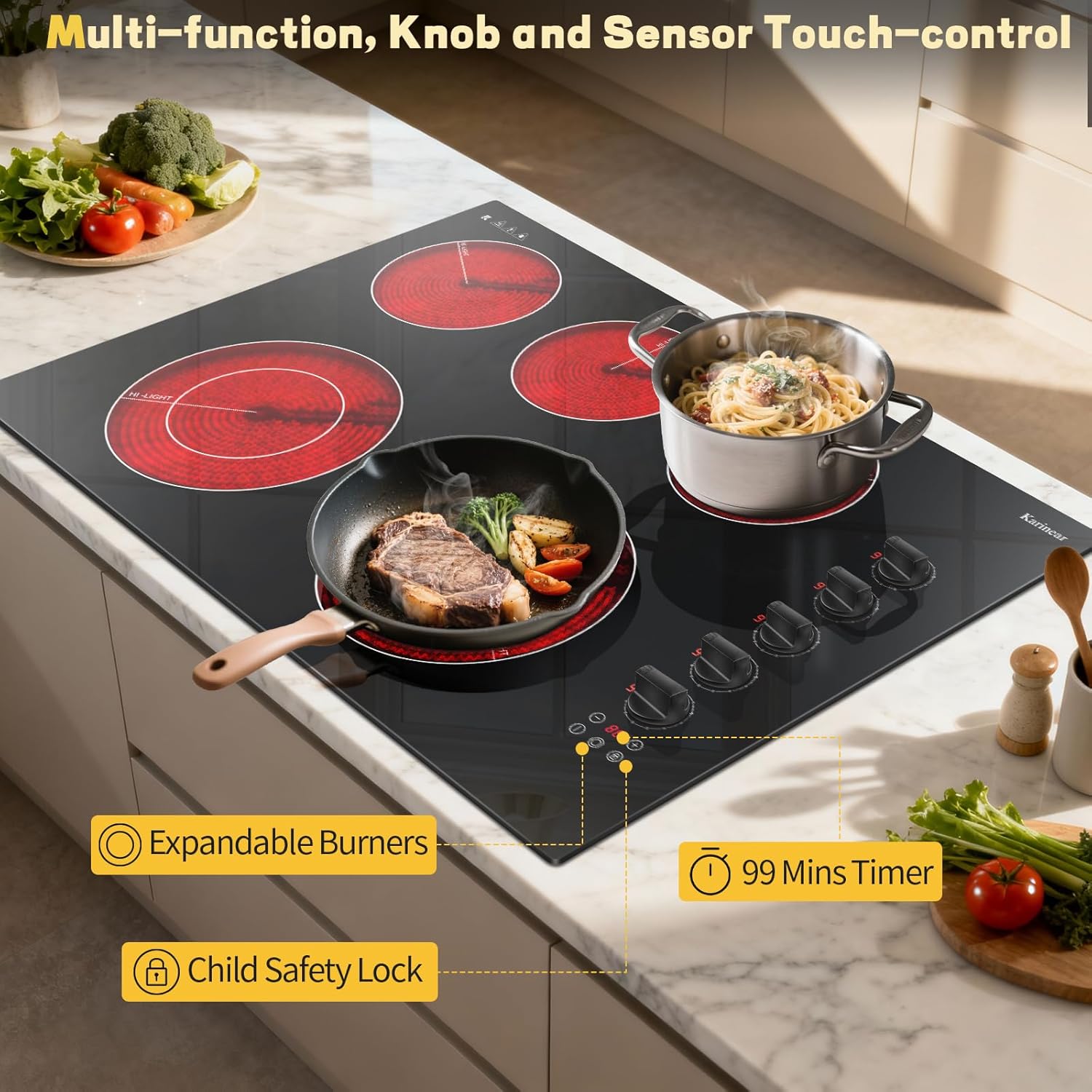 30 inch Electric Cooktop