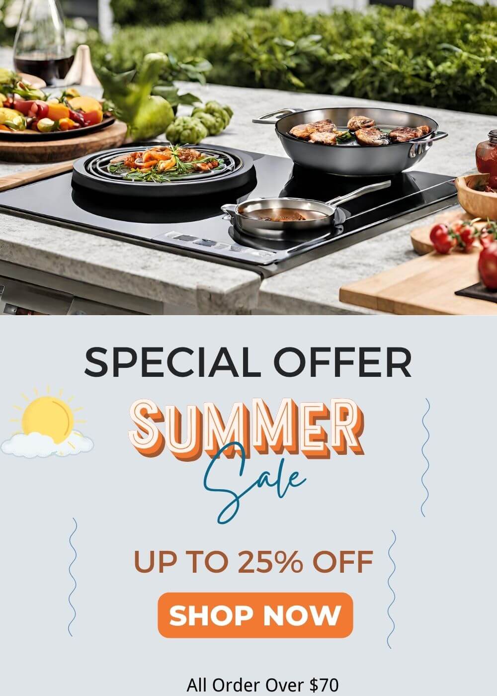 2024 summer sale for electric cooktop