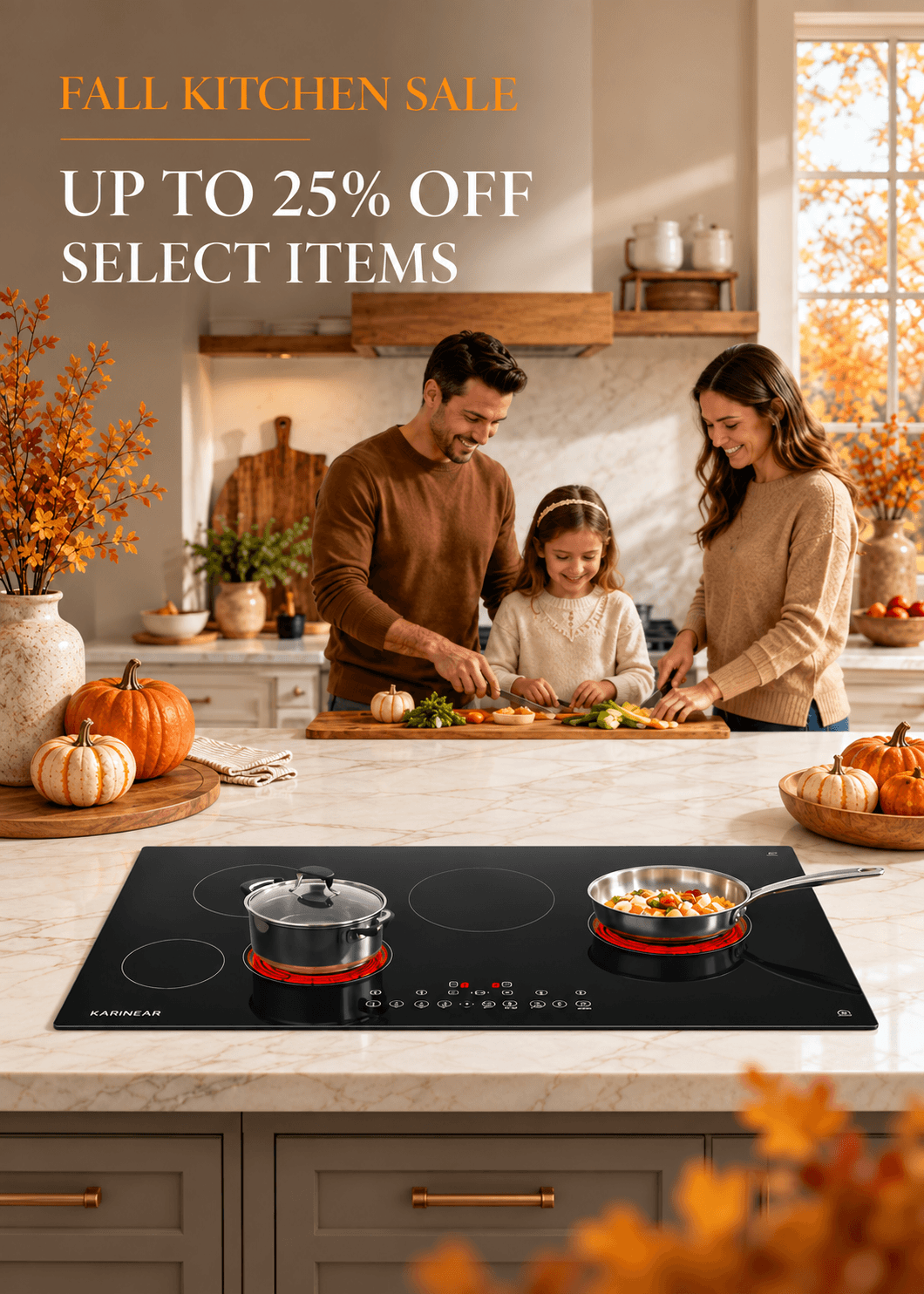 30 Inch Electric Cooktop