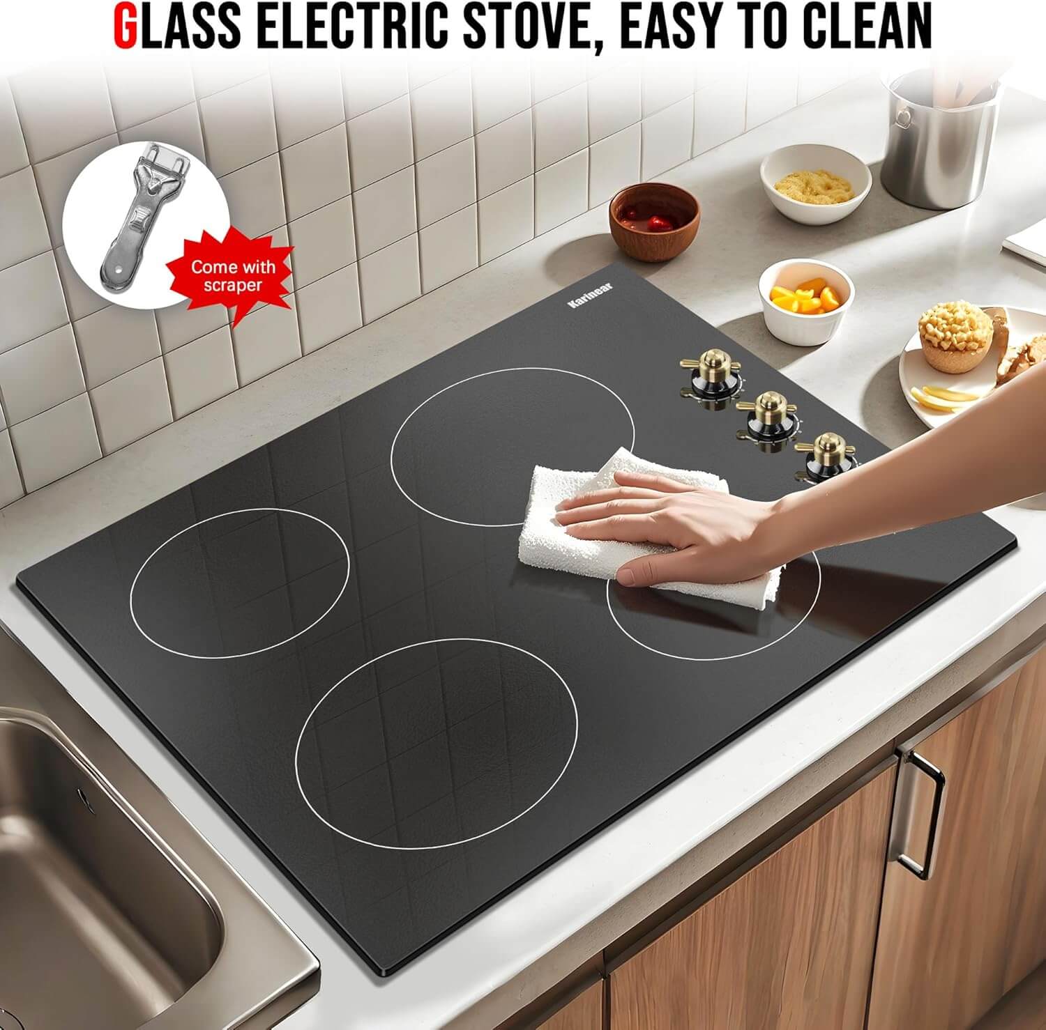 4 Burner Electric Stove