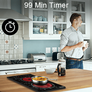 99 Min Timer & Automatically Turn off
