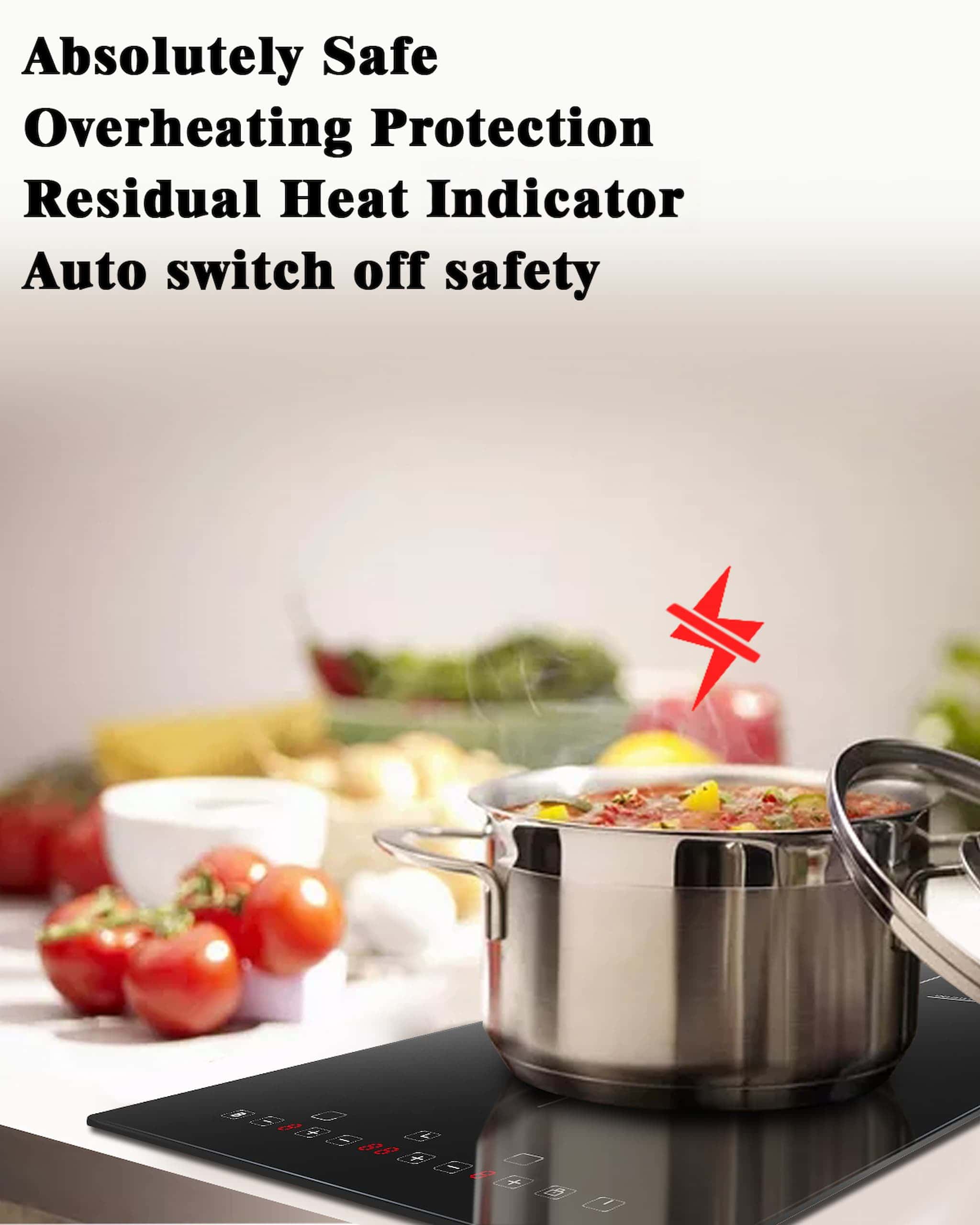 12 inch induction cooktop