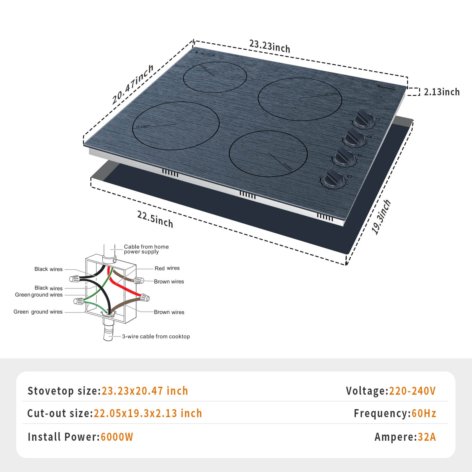 cooktop electric