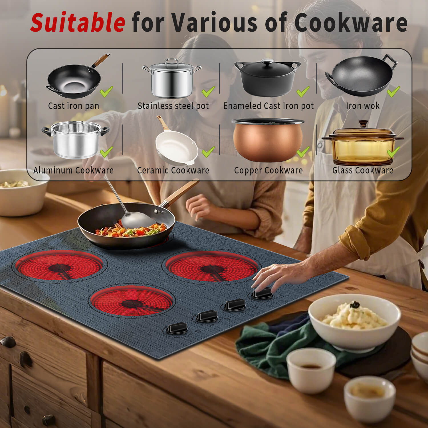 cooktop electric