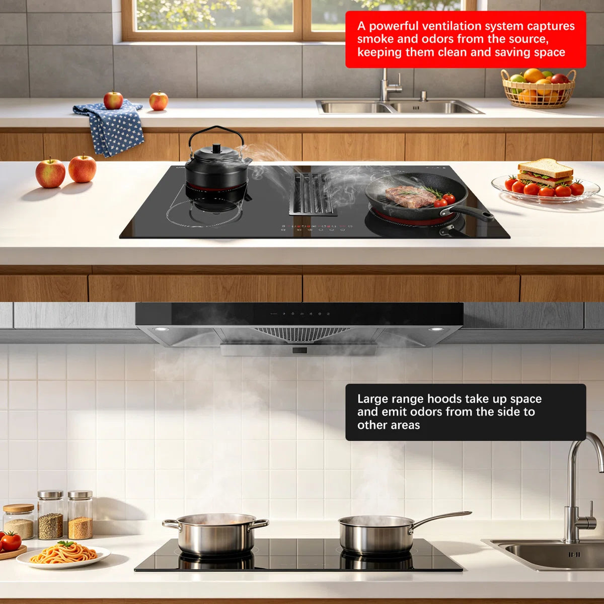Downdraft Electric Cooktop