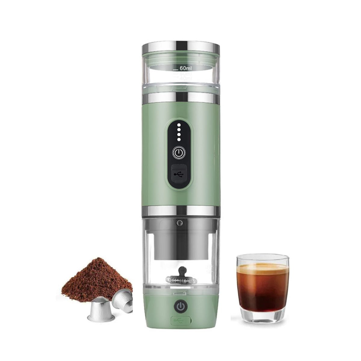 Karinear Portable Electric Espresso Machine With Milk frother