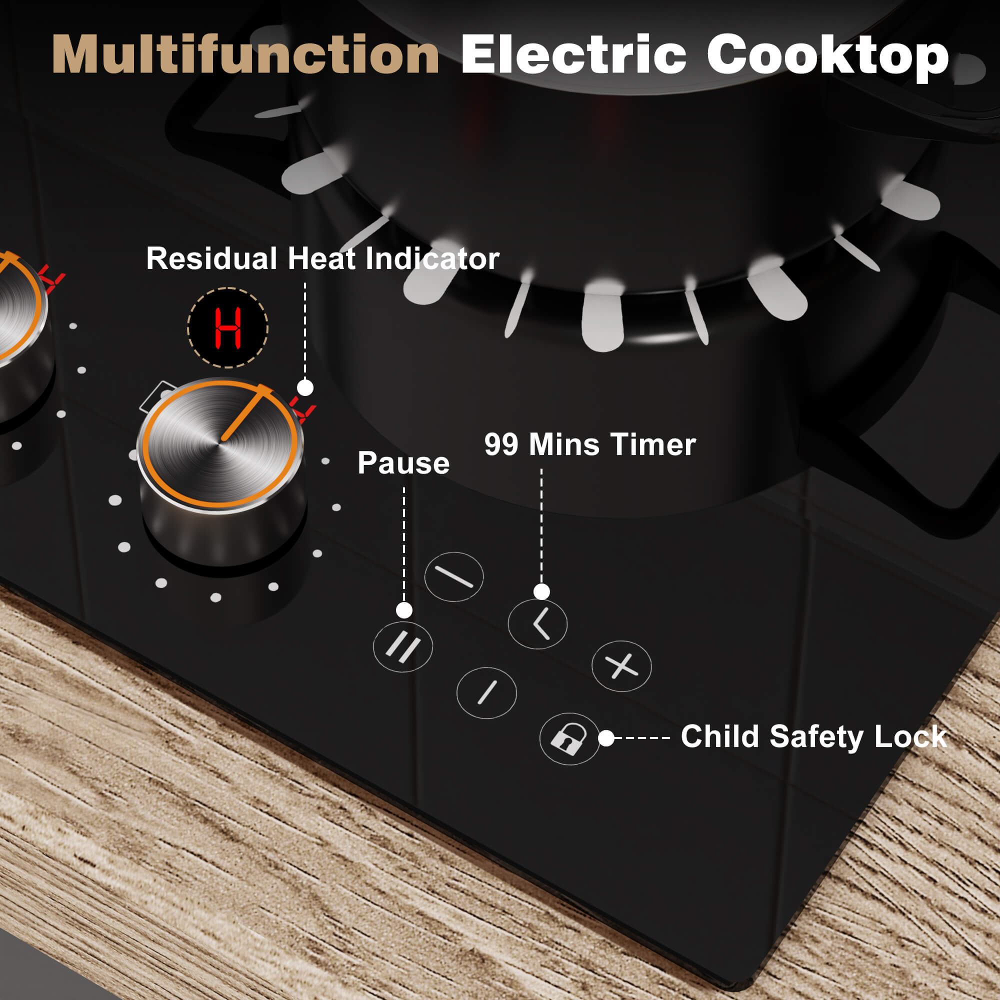 electric cooktop portable