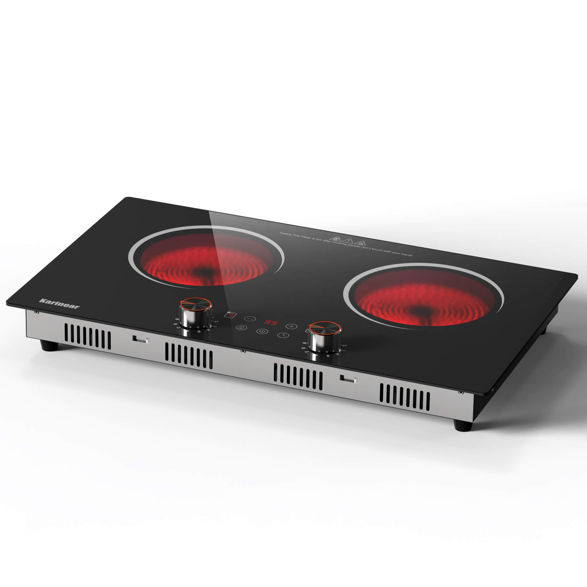 Electric Cooktop 2 Burner