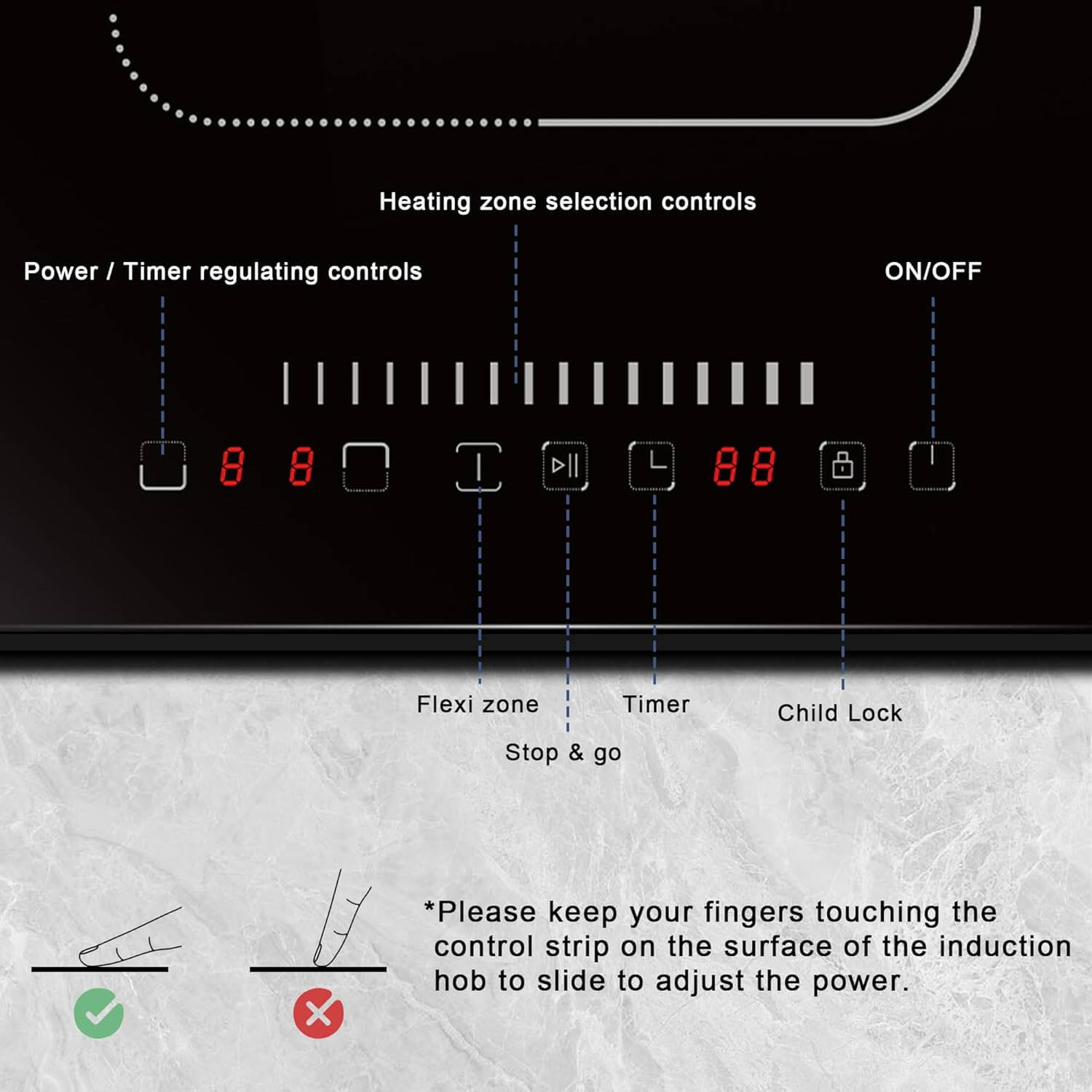 plate for induction cooktops
