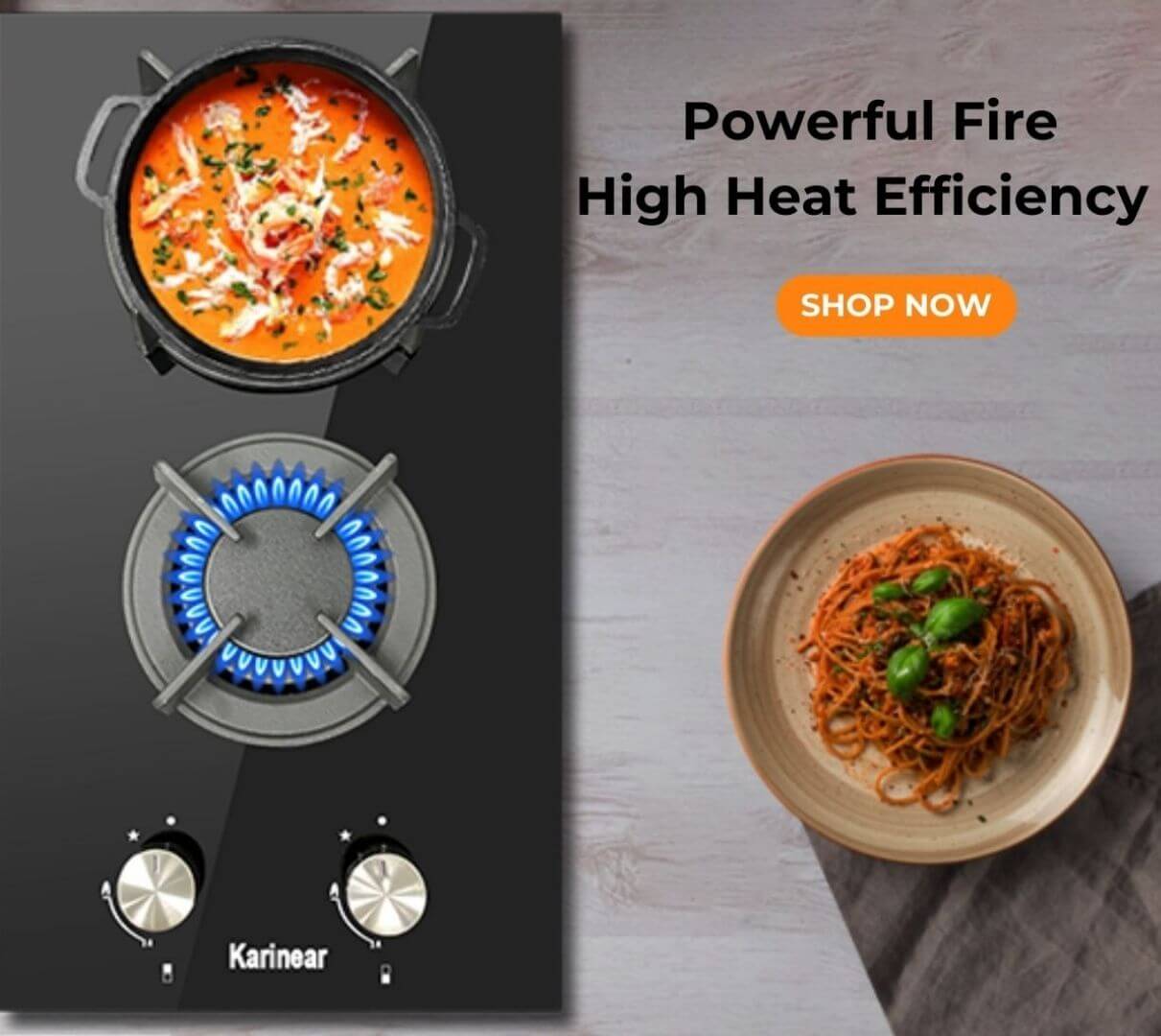 Karinear® Appliances Induction Cooktop Ceramic Cooktop Gas Cooktop