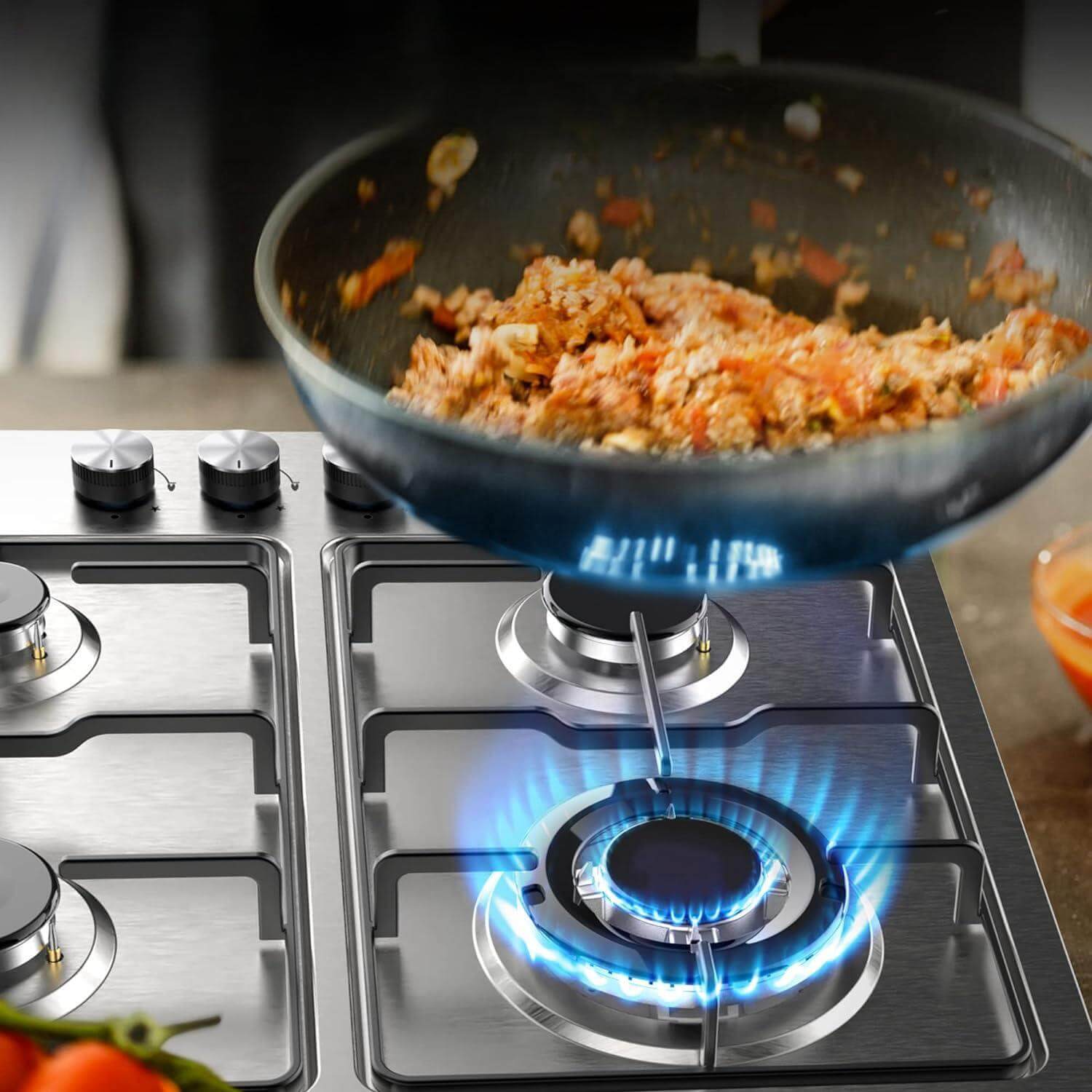 Karinear 1800W Portable Electric Cooktop