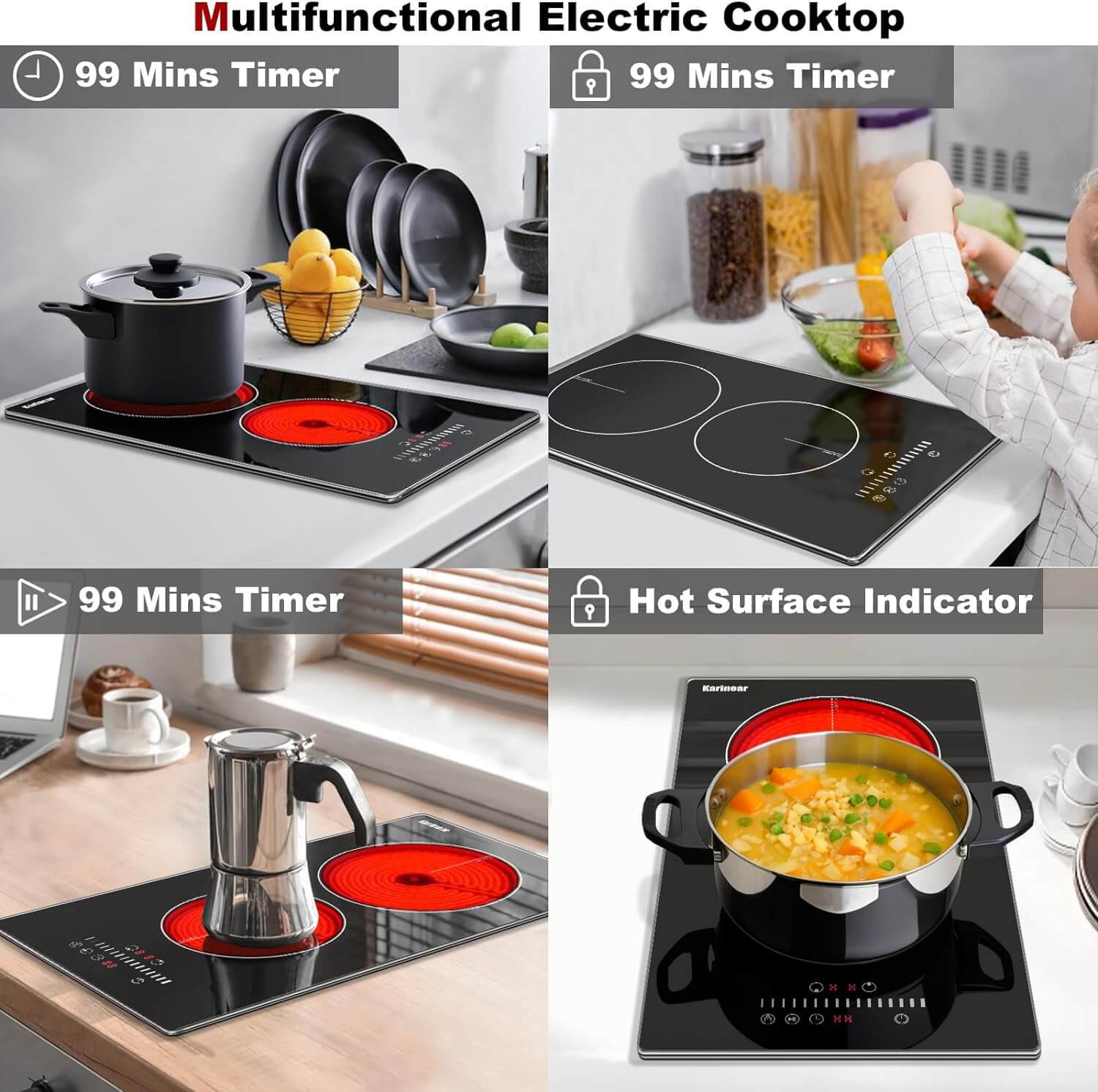 12 inch outlet electric cooktop